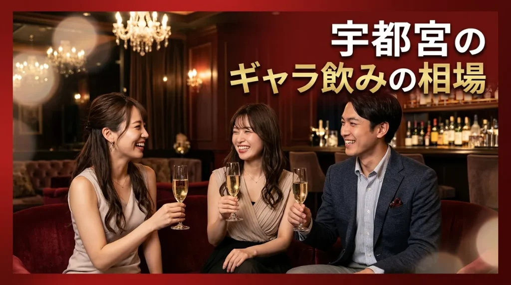 宇都宮のギャラ飲みの相場はいくら?男女別の料金を解説 宇都宮のギャラ飲みの相場はいくら?男女別の料金を解説