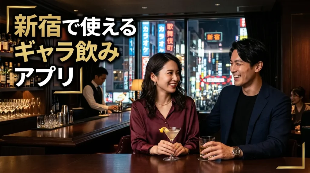 新宿で使えるギャラ飲みアプリとは何? 新宿で使えるギャラ飲みアプリとは何?