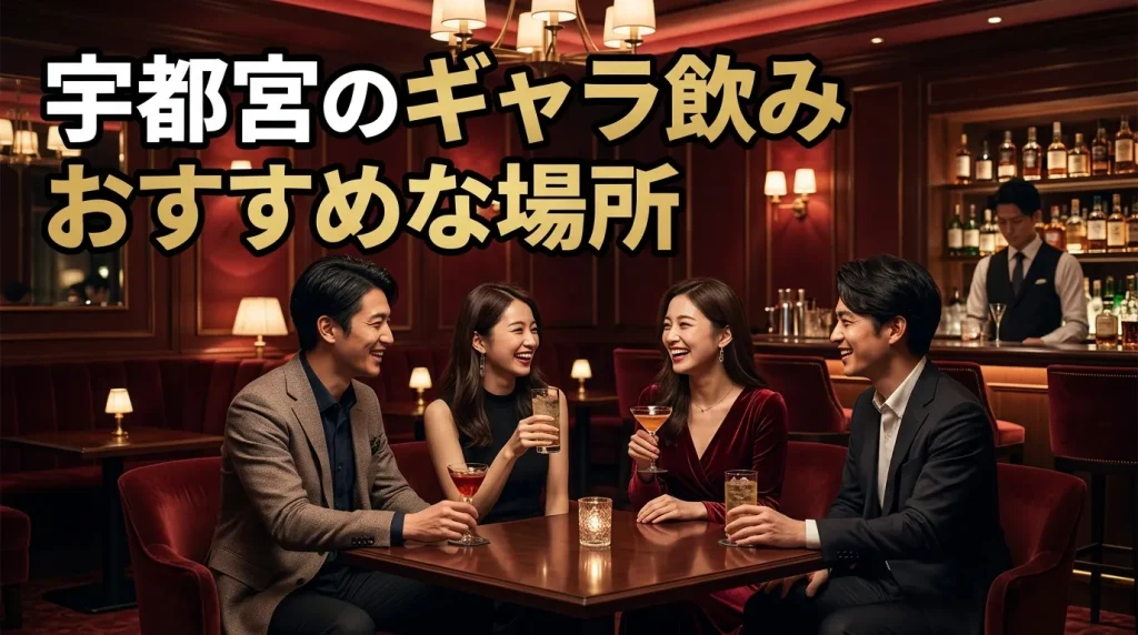 宇都宮のギャラ飲みはどこでやる?おすすめな場所5選 宇都宮のギャラ飲みはどこでやる?おすすめな場所5選