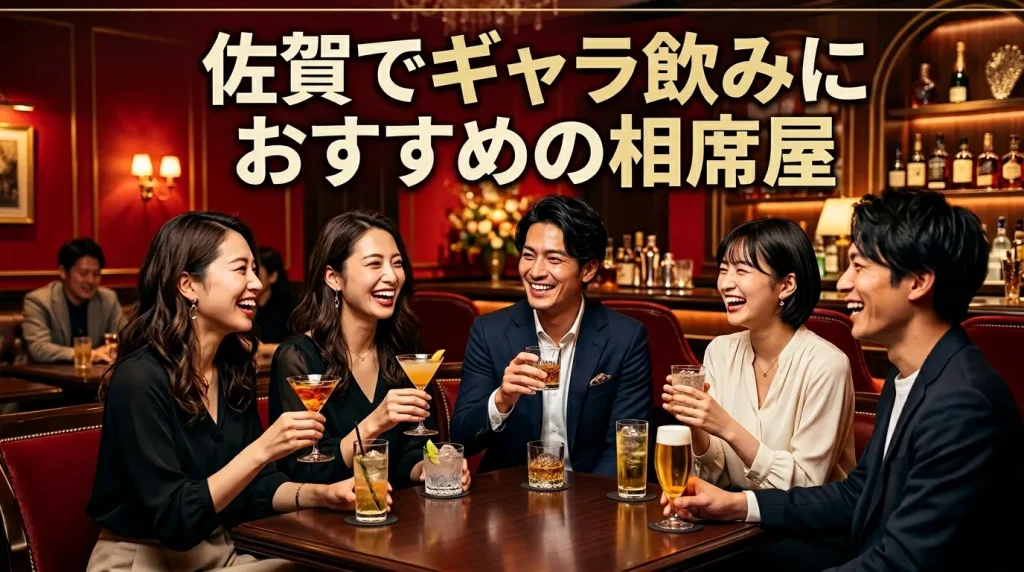 佐賀でギャラ飲みにおすすめの相席屋3選