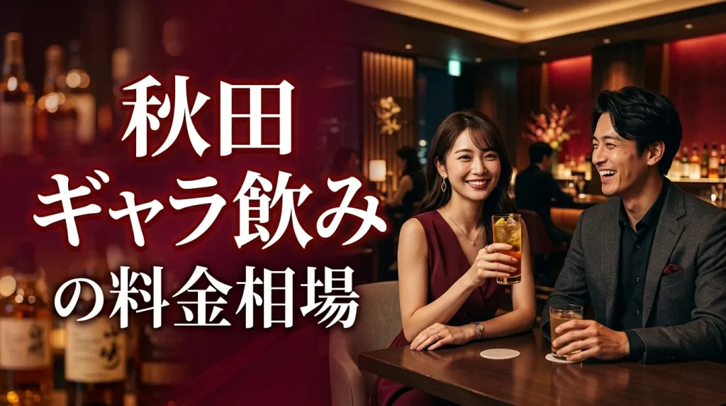 秋田ギャラ飲みの料金相場はいくら?男女別に解説 秋田ギャラ飲みの料金相場はいくら?男女別に解説