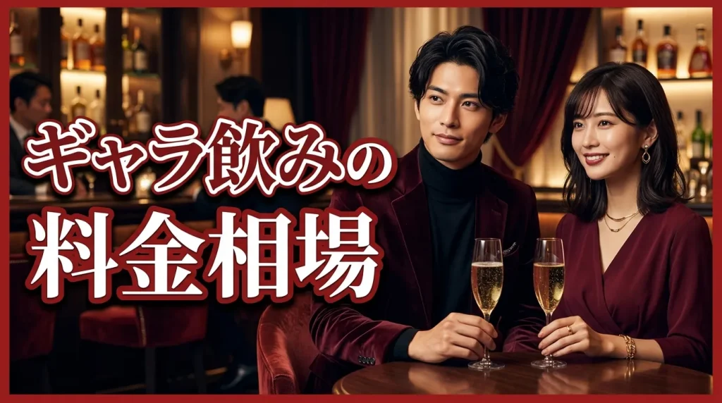 島根のギャラ飲みの料金相場は？男女別で解説