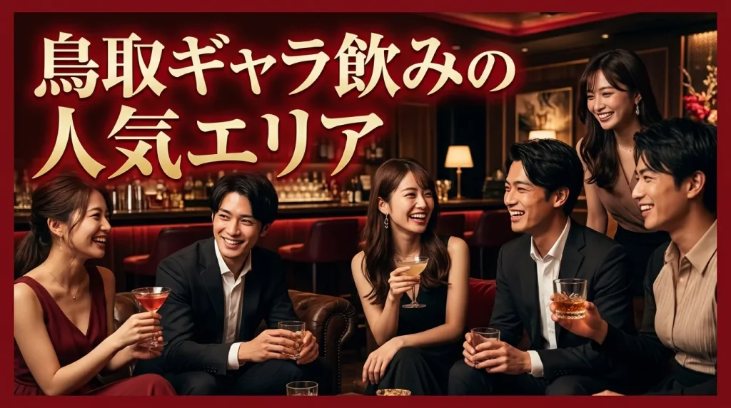 鳥取ギャラ飲みの人気エリアTOP3 鳥取ギャラ飲みの人気エリアTOP3