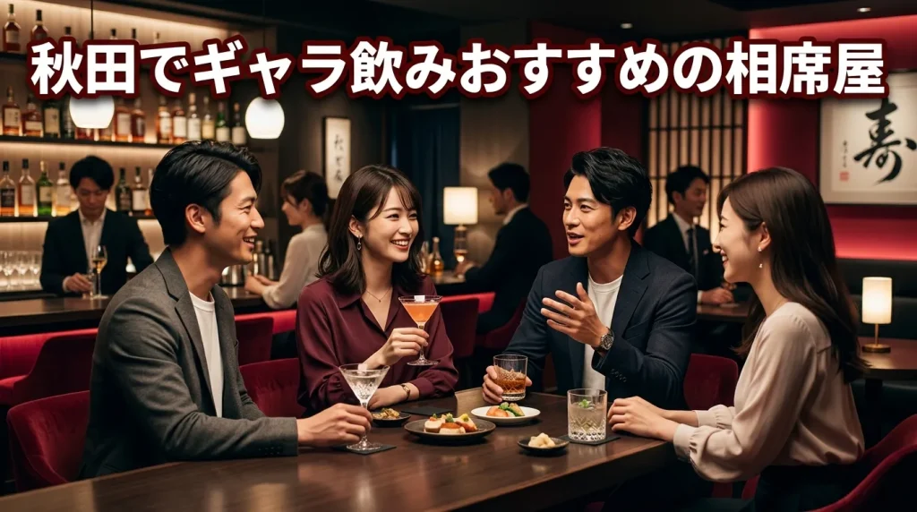 秋田でギャラ飲みおすすめの相席屋2選 秋田でギャラ飲みおすすめの相席屋2選