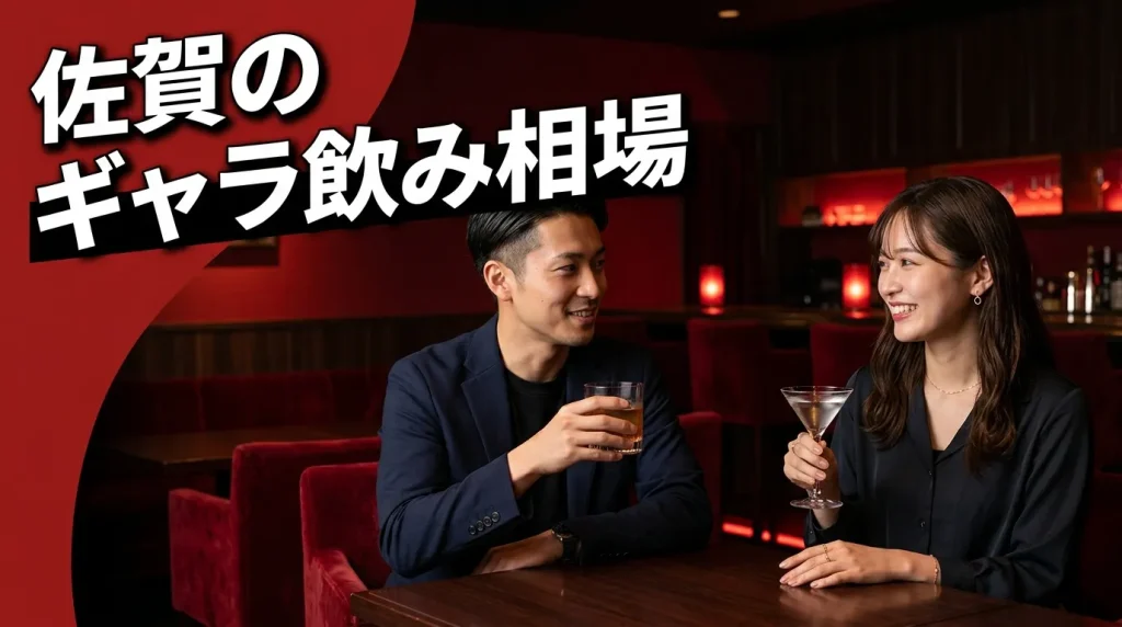 佐賀のギャラ飲みは相場はいくら？男女別の相場を解説