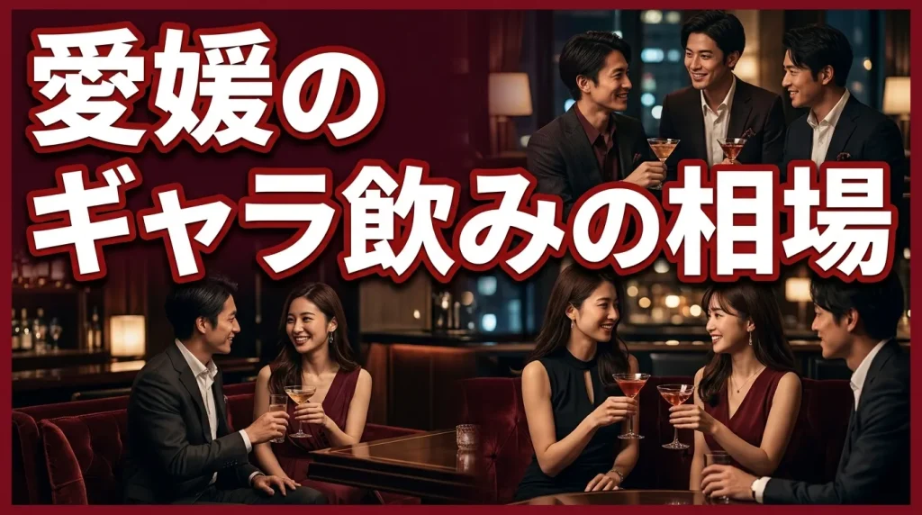 愛媛のギャラ飲みの相場はいくら？男女別の料金を解説