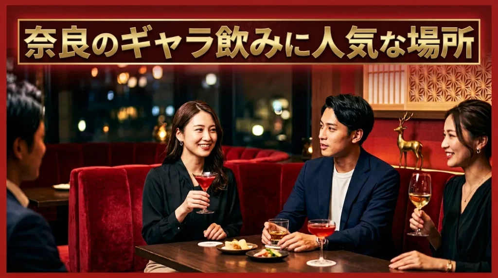 奈良のギャラ飲みに人気な場所はどこ？おすすめ2選