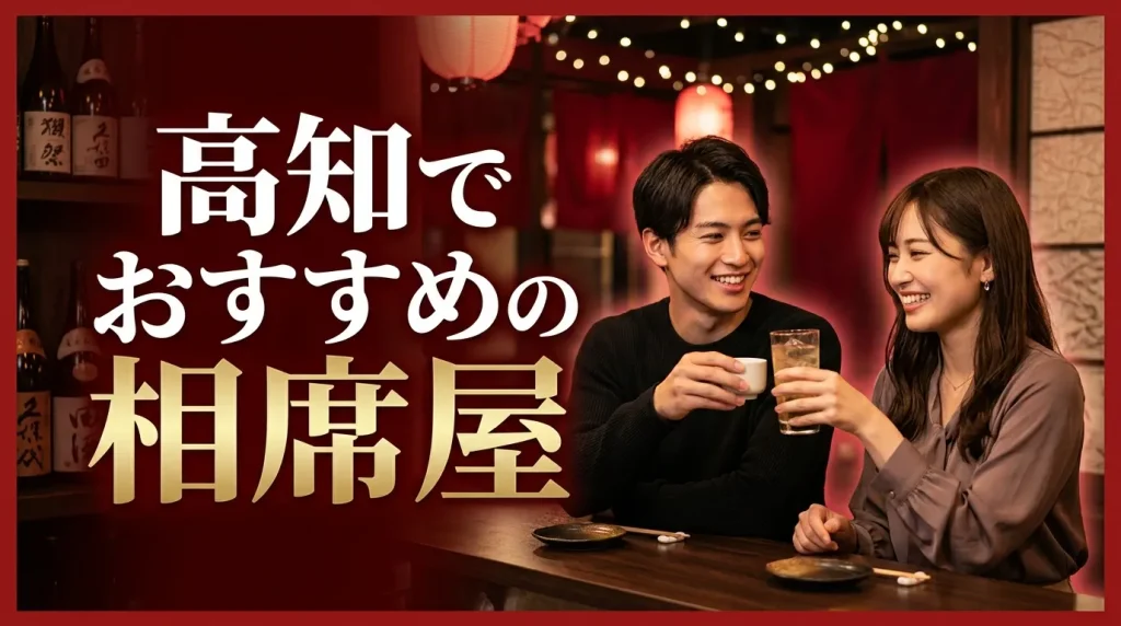 高知でおすすめの相席屋を3つ紹介！