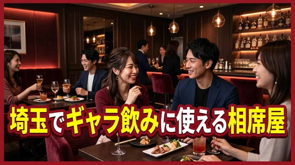 埼玉でギャラ飲みに使える相席屋人気おすすめ3選