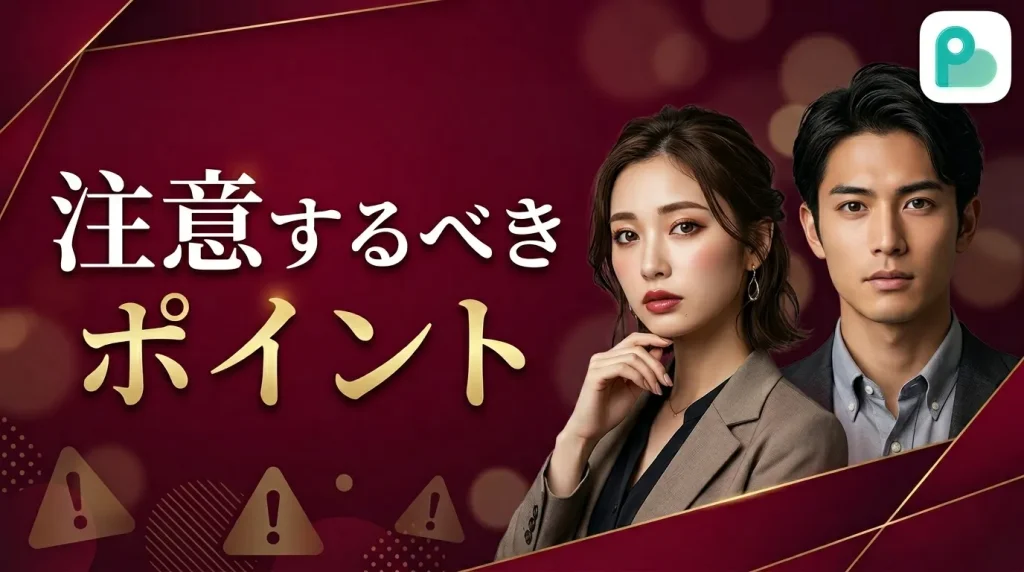 ペイターズでパパ活をやる時に注意するべきポイント