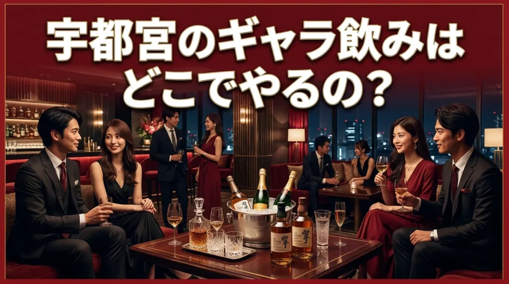 宇都宮のギャラ飲みはどこでやるの?人気エリア2選 宇都宮のギャラ飲みはどこでやるの?人気エリア2選