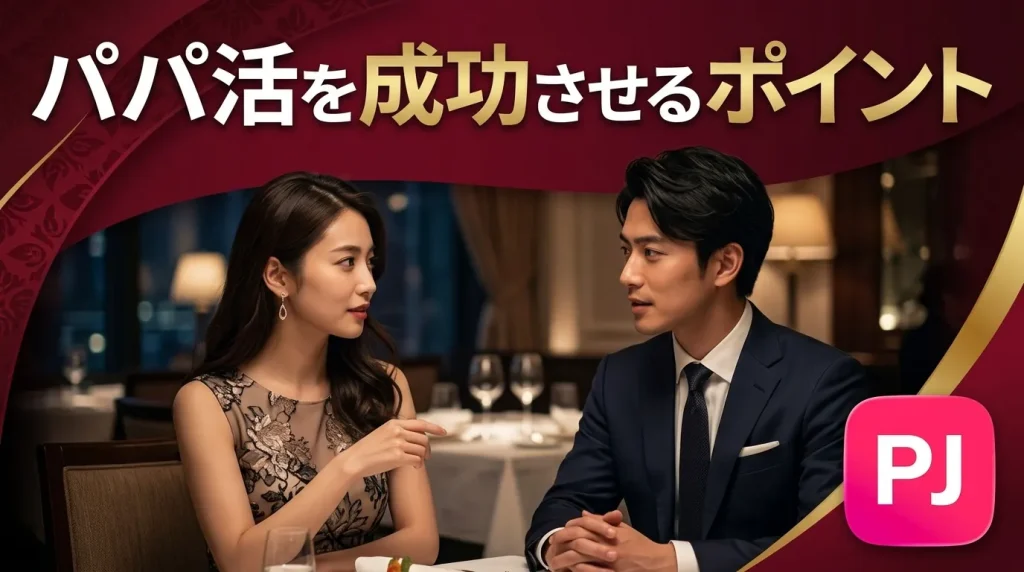 PJ（ピージェー）の口コミ・評判から分かるパパ活を成功させるポイント