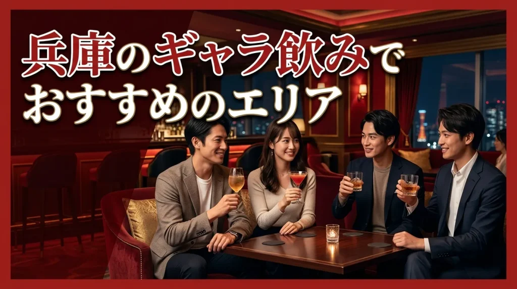 兵庫のギャラ飲みでおすすめと評判のエリア2選 兵庫のギャラ飲みでおすすめと評判のエリア2選
