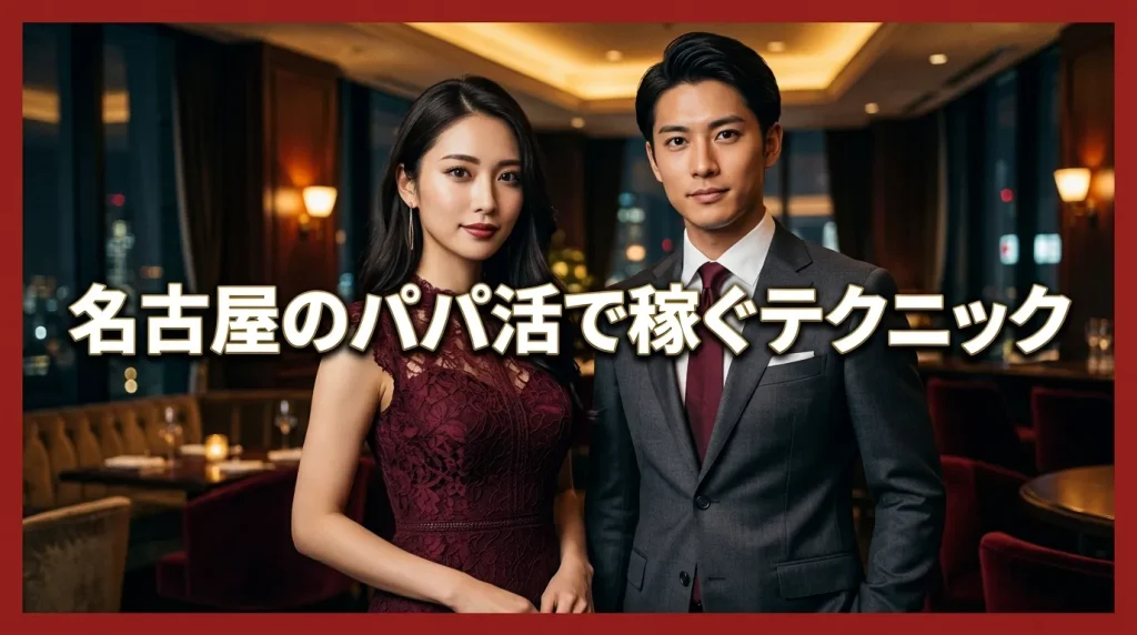 名古屋のパパ活で稼ぐテクニック 名古屋のパパ活で稼ぐテクニック