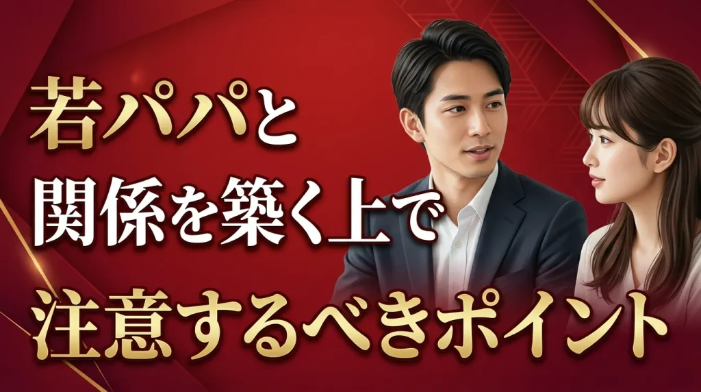20代の若パパと関係を築く上で注意するべきポイント