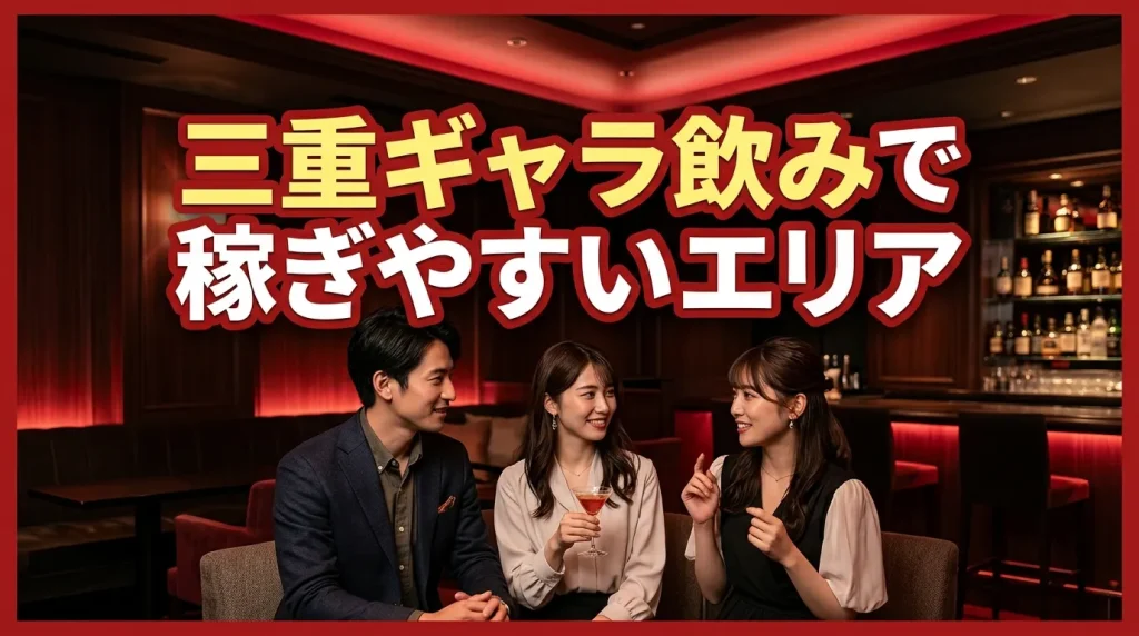 三重ギャラ飲みで稼ぎやすいおすすめなエリア2選