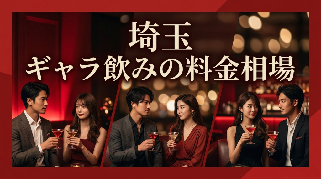 埼玉ギャラ飲みの料金相場