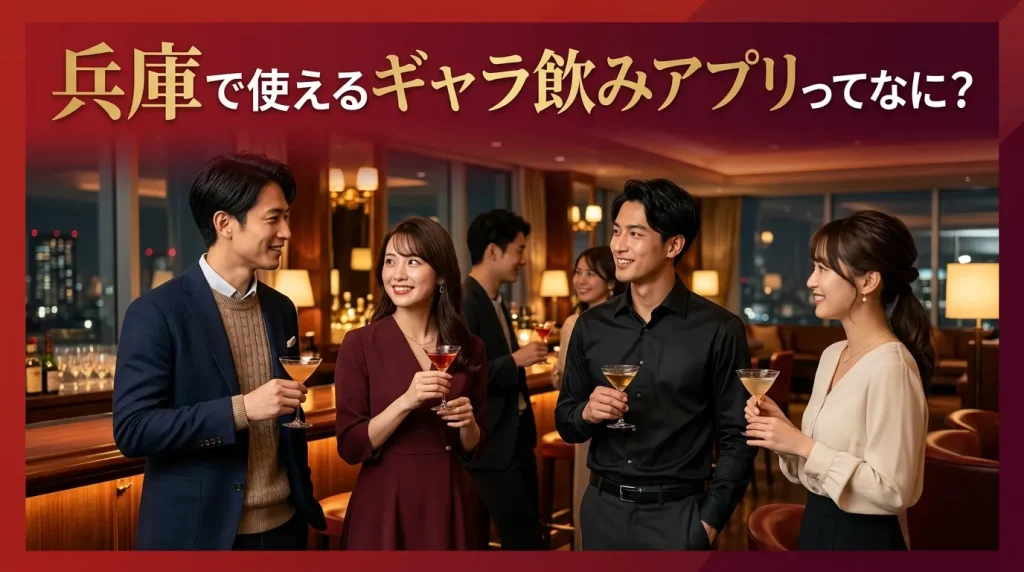 兵庫で使えるギャラ飲みアプリってなに? 兵庫で使えるギャラ飲みアプリってなに?
