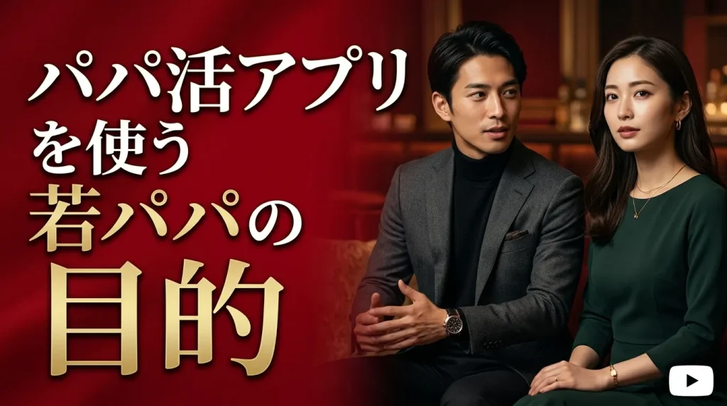 20代でパパ活アプリを使う若パパの目的