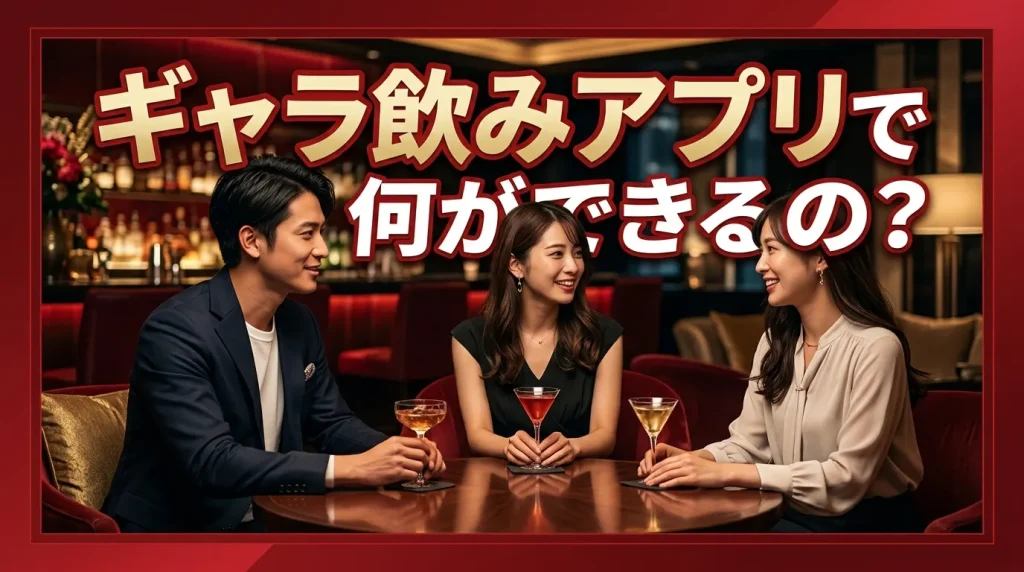 島根ギャラ飲みアプリで何ができるの？