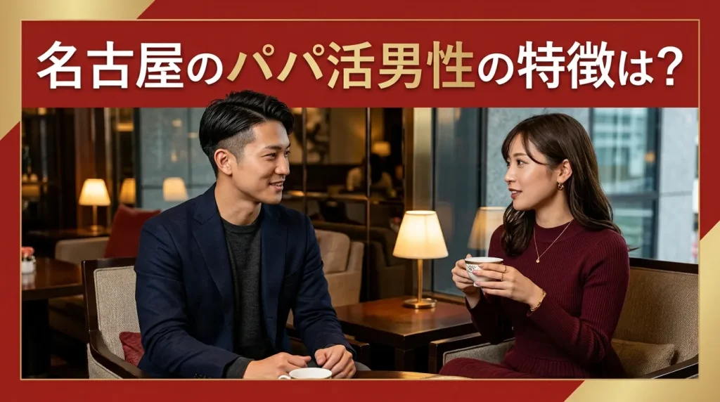 名古屋のパパ活男性の特徴は? 名古屋のパパ活男性の特徴は?