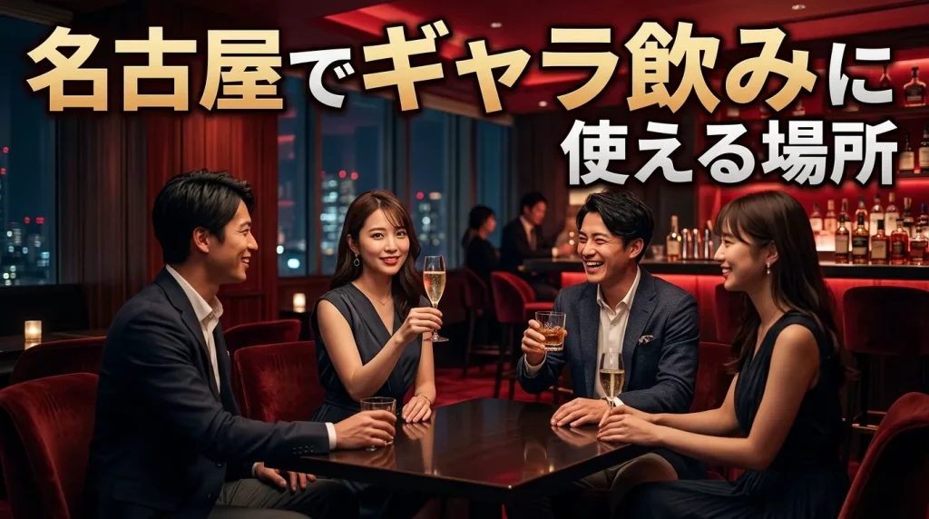 名古屋でギャラ飲みに使える場所を5つ紹介! 名古屋でギャラ飲みに使える場所を5つ紹介!
