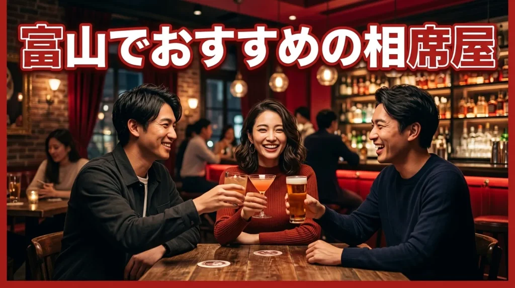 富山でおすすめの相席屋を3つ紹介！