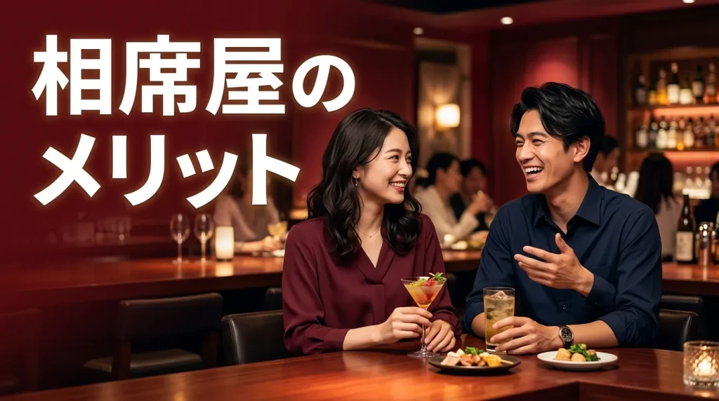 相席屋のメリット 相席屋のメリット