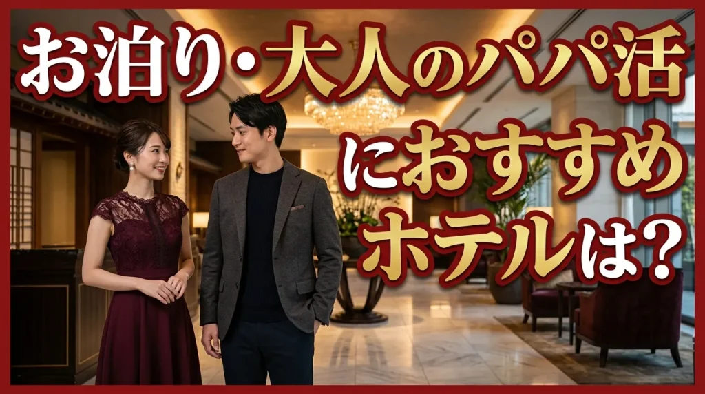 名古屋のお泊り・大人のパパ活におすすめホテルは?王道3選 名古屋のお泊り・大人のパパ活におすすめホテルは?王道3選