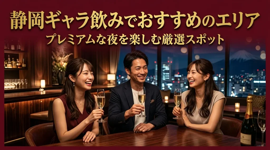 静岡ギャラ飲みでおすすめの人気エリア2選 静岡ギャラ飲みでおすすめの人気エリア2選