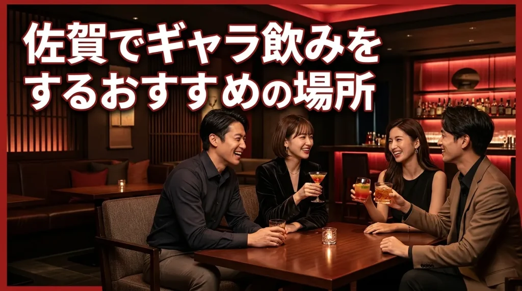 佐賀でギャラ飲みをするならおすすめの場所5選