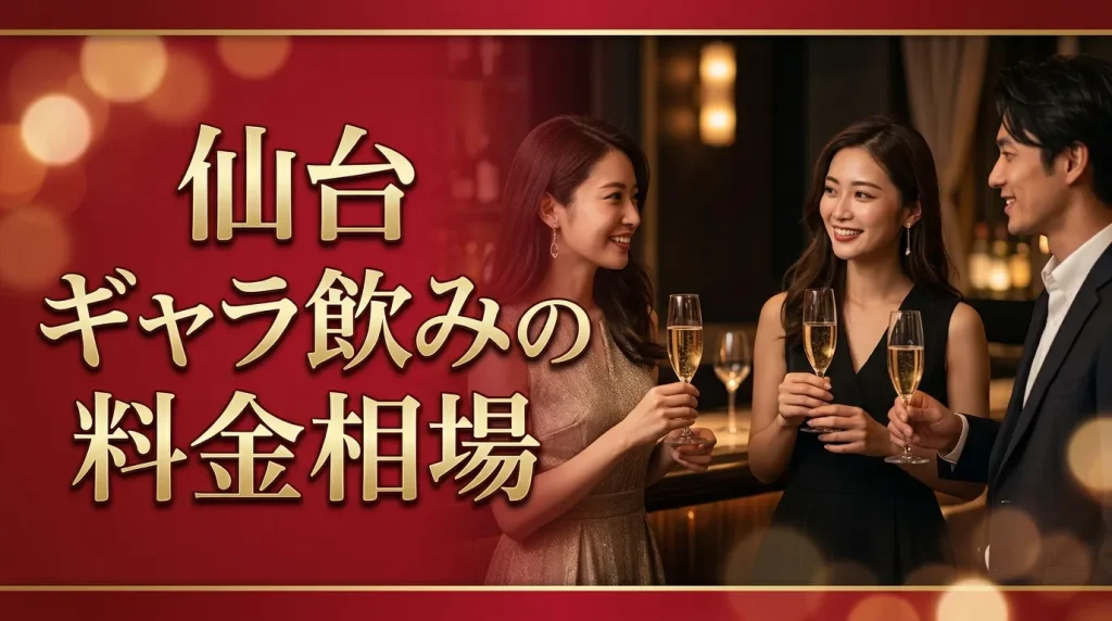 仙台ギャラ飲みの料金相場 仙台ギャラ飲みの料金相場