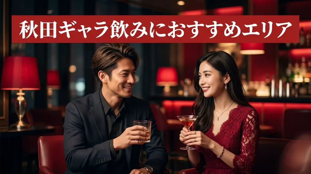秋田ギャラ飲みにおすすめなエリア2選 秋田ギャラ飲みにおすすめなエリア2選