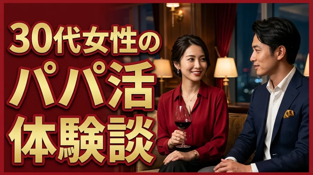 30代女性のリアルなパパ活体験談とは?実際はどう? 30代女性のリアルなパパ活体験談とは?実際はどう?