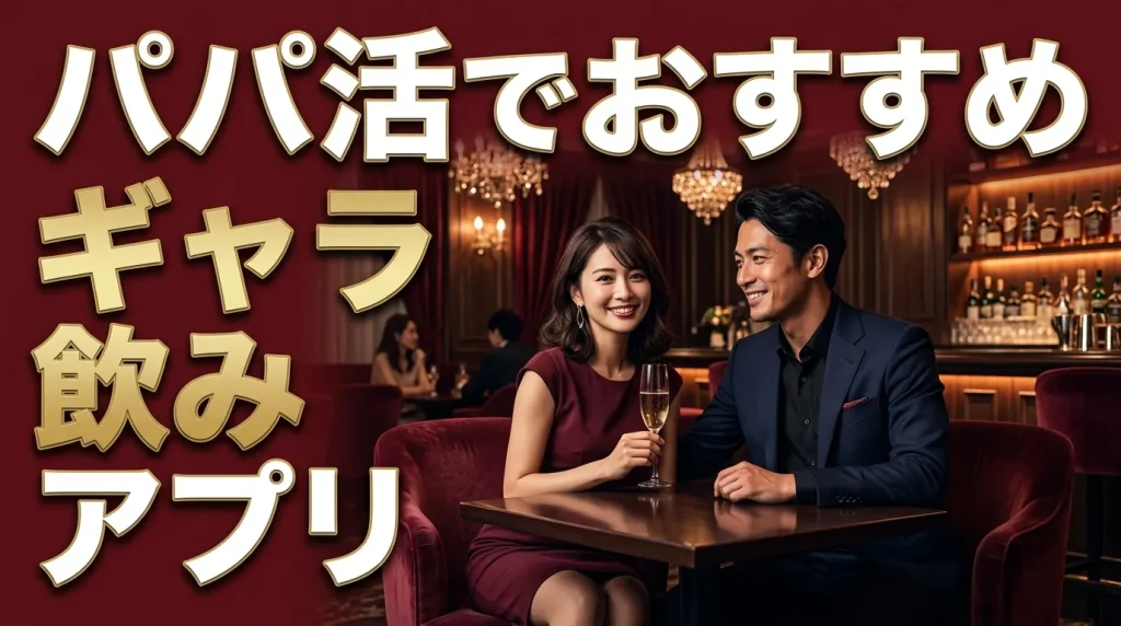 東京のパパ活でおすすめギャラ飲みアプリ 東京のパパ活でおすすめギャラ飲みアプリ