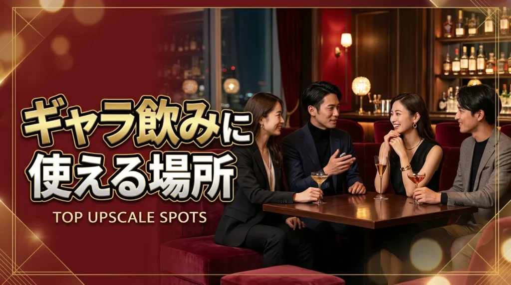 福岡でギャラ飲みに使える場所を7つ紹介！