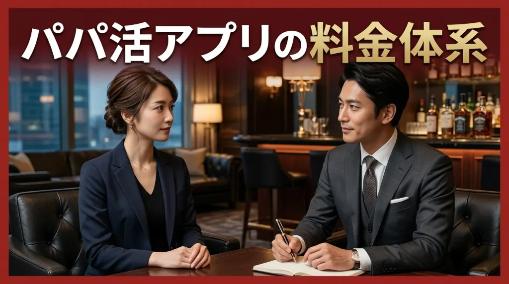 パパ活アプリの料金体系と注意点 パパ活アプリの料金体系と注意点