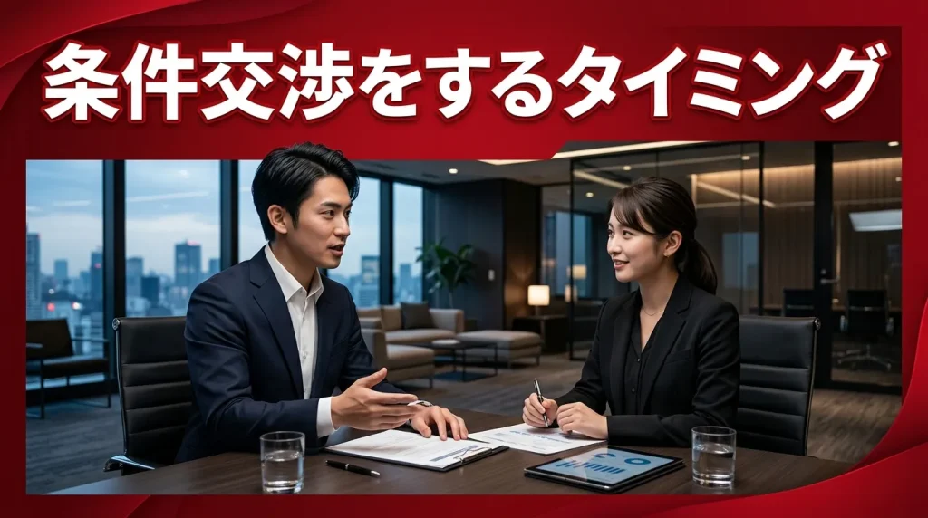 パパ活で条件交渉をするおすすめのタイミング パパ活で条件交渉をするおすすめのタイミング