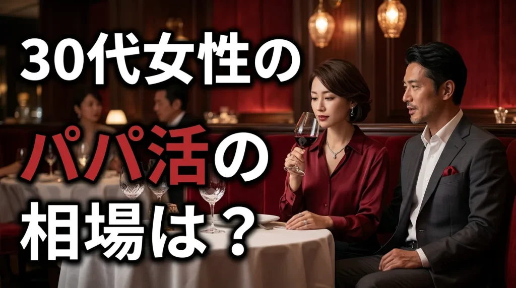 30代女性のパパ活の相場はいくら? 30代女性のパパ活の相場はいくら?