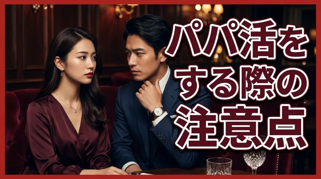 東京でパパ活をする際の注意点 東京でパパ活をする際の注意点