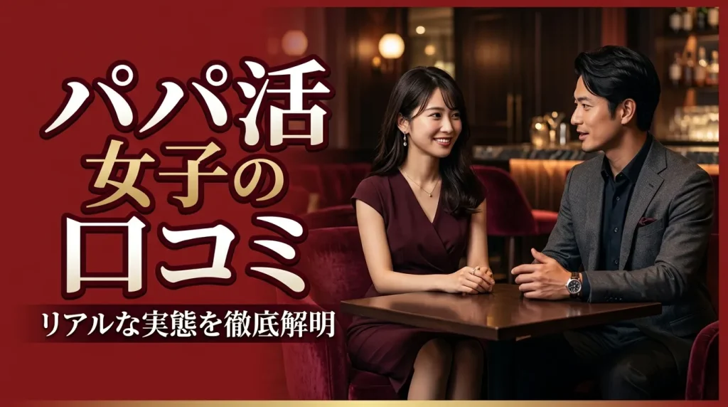 東京のパパ活女子の口コミ・体験談 東京のパパ活女子の口コミ・体験談