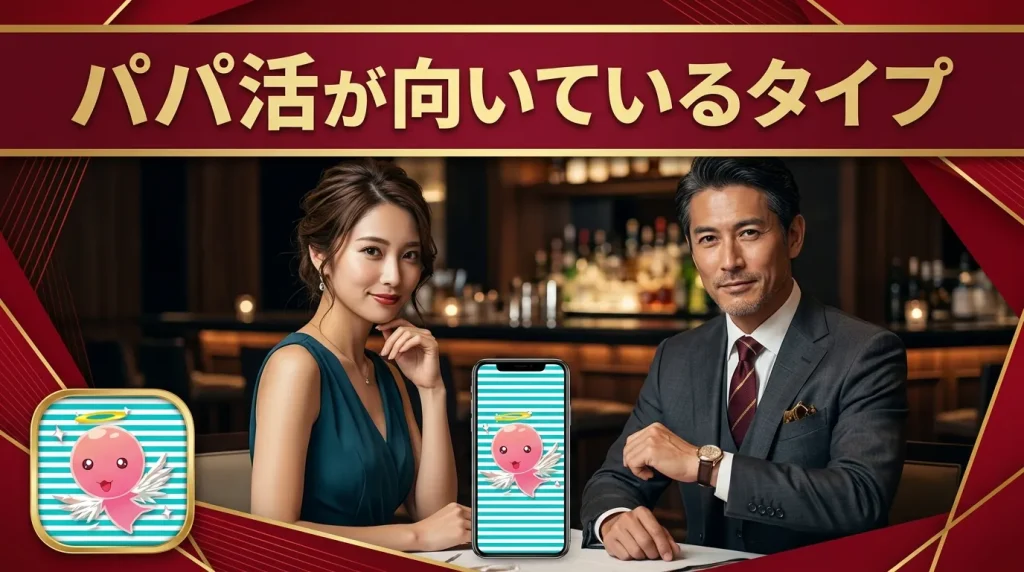 イククルでのパパ活が向いているタイプ イククルでのパパ活が向いているタイプ