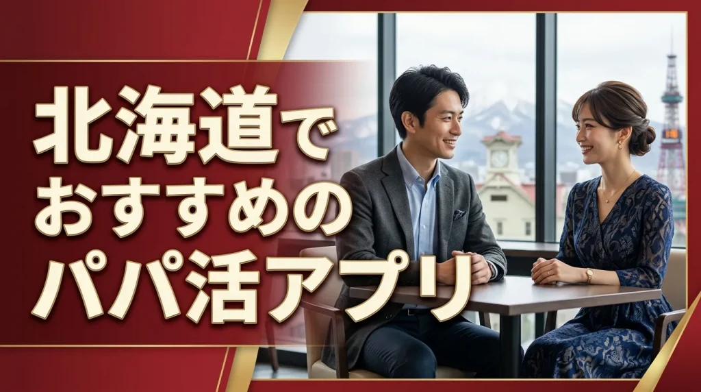 北海道でおすすめのパパ活アプリ 北海道でおすすめのパパ活アプリ