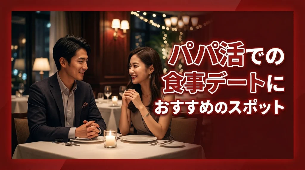 大阪のパパ活で食事デートにおすすめのスポットは？失敗しない3店舗
