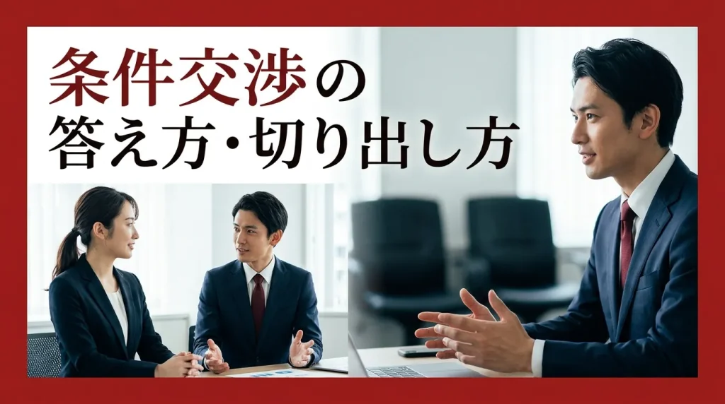 パパと条件交渉をするときの答え方・切り出し方 パパと条件交渉をするときの答え方・切り出し方