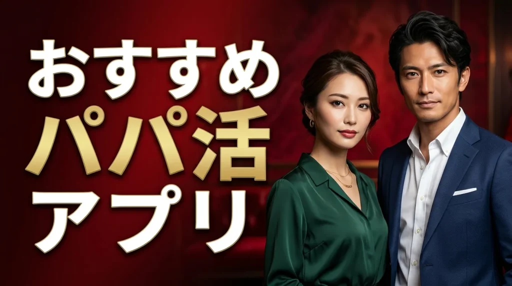 おすすめパパ活アプリ6選を紹介 おすすめパパ活アプリ6選を紹介