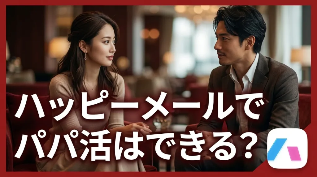 ハッピーメールでパパ活はできる? ハッピーメールでパパ活はできる?