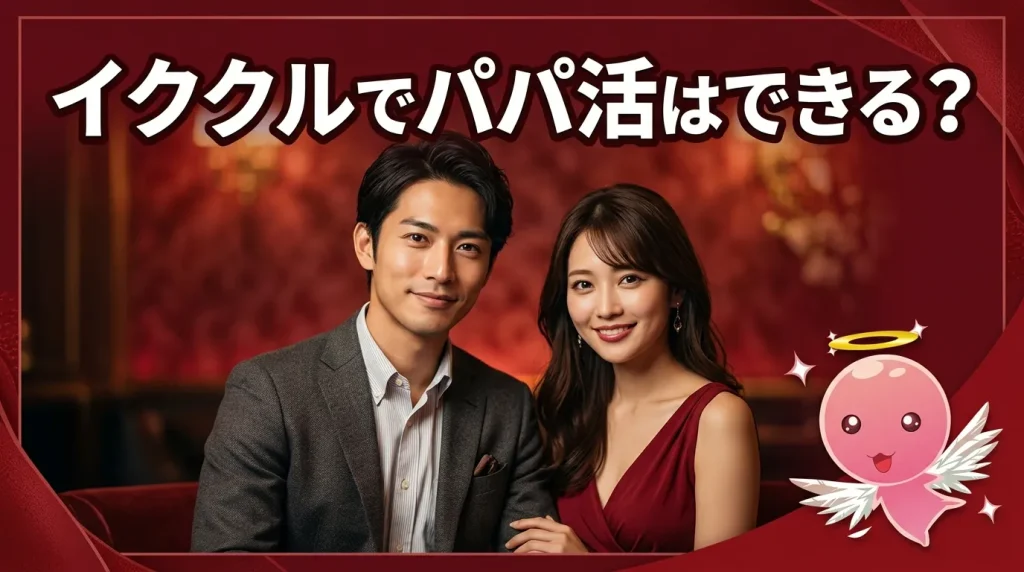 イククルでパパ活はできる? イククルでパパ活はできる?