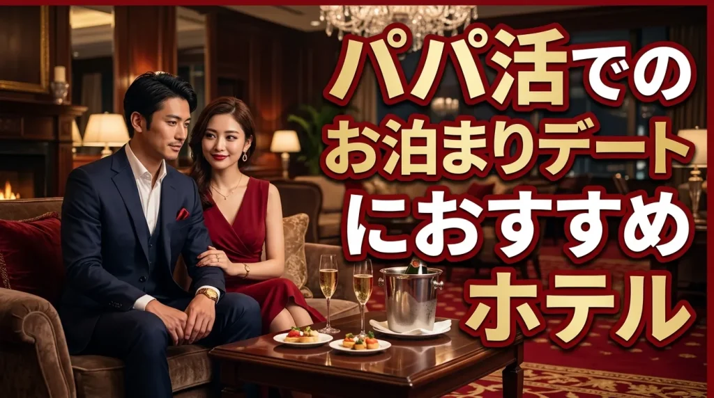 大阪のパパ活でお泊まりデートにおすすめのホテルは？王道3つのホテル