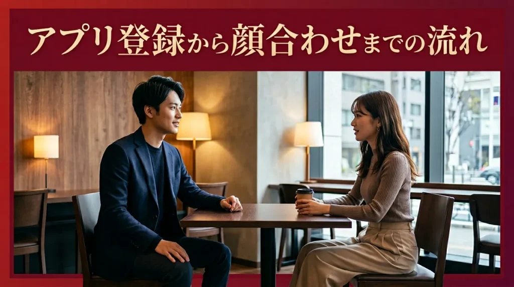 パパ活はどうやるの?アプリ登録から顔合わせまでの流れ パパ活はどうやるの?アプリ登録から顔合わせまでの流れ